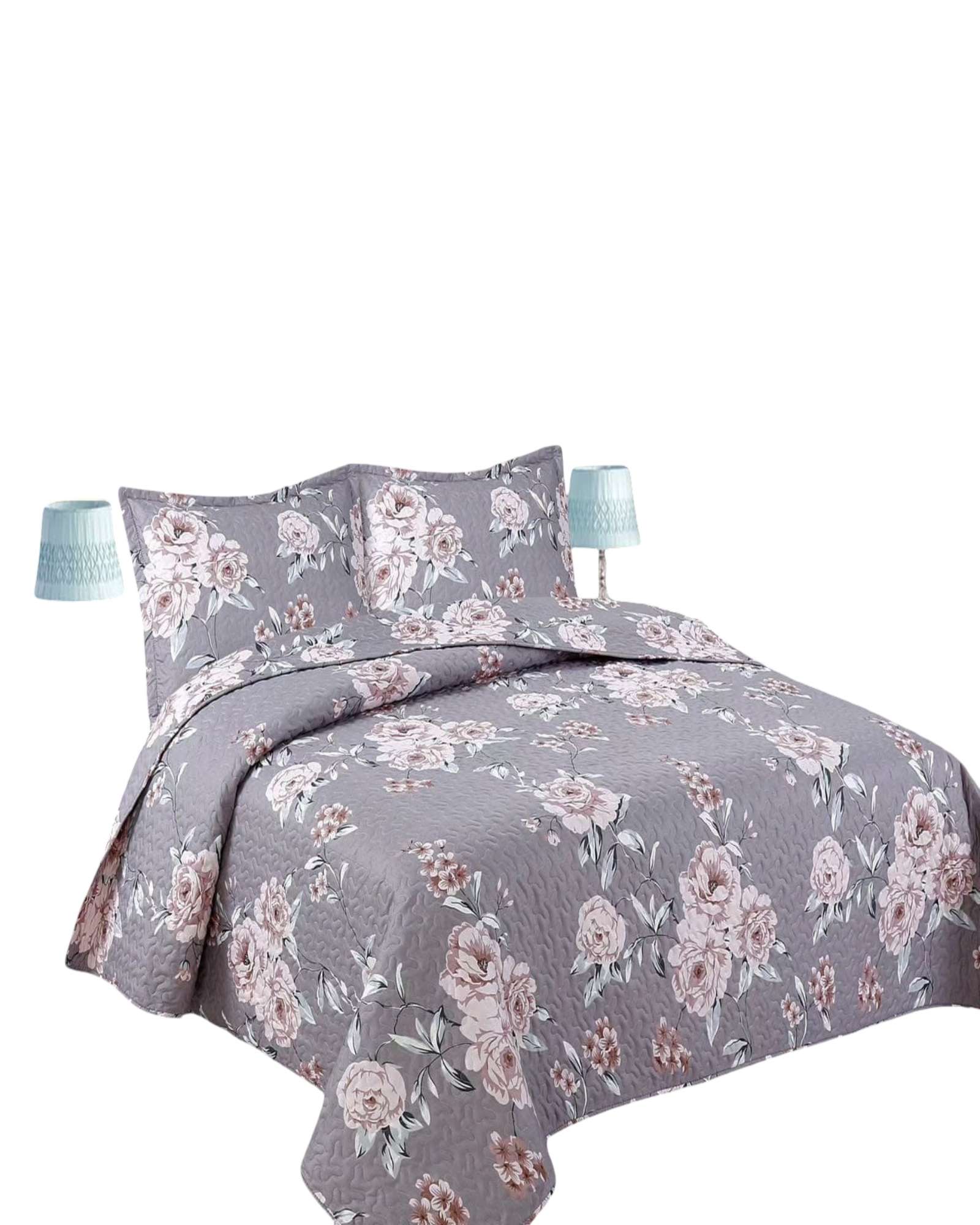 CUBRECAMA QUILT DE VERANO 2 PLAZAS 230X250CM D14 - 1