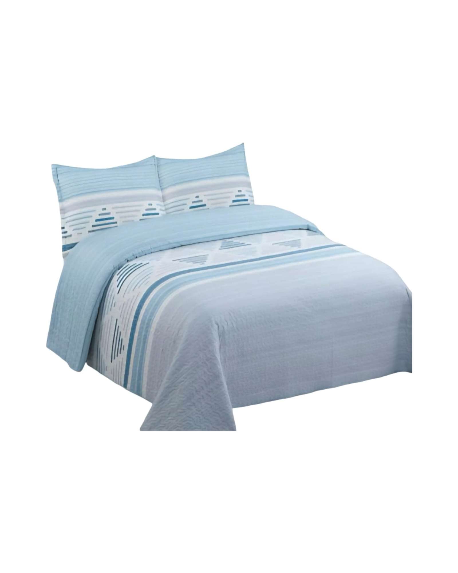 CUBRECAMA QUILT DE VERANO 2 PLAZAS 230X250CM D19 - 1