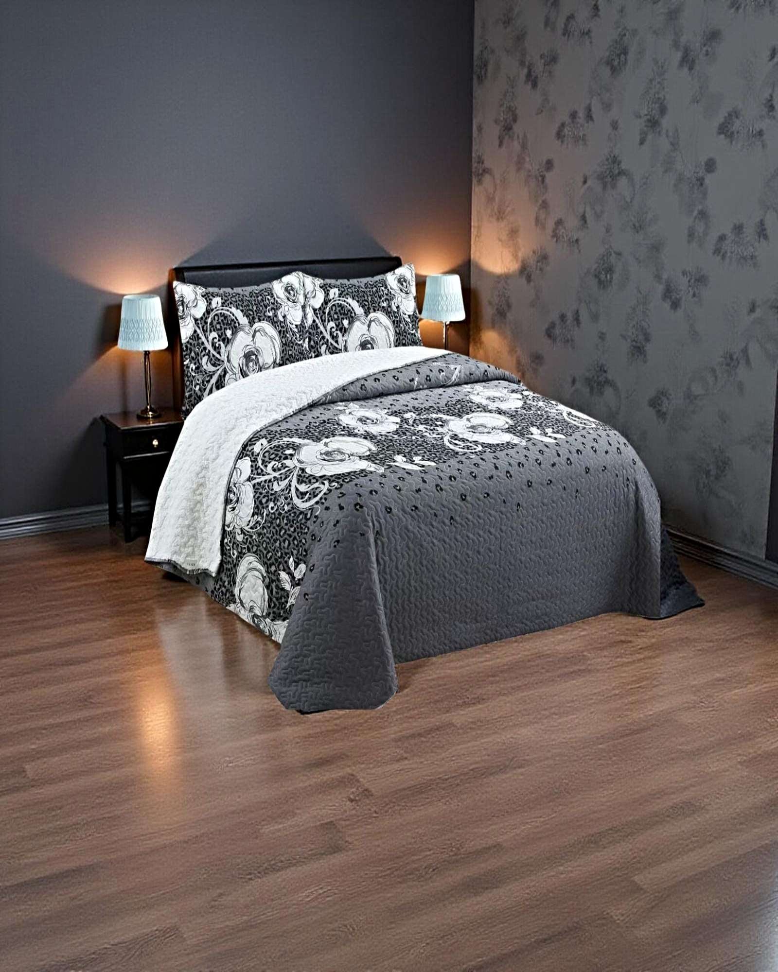 CUBRECAMA QUILT CON CHIPORRO 2P P45 - 3
