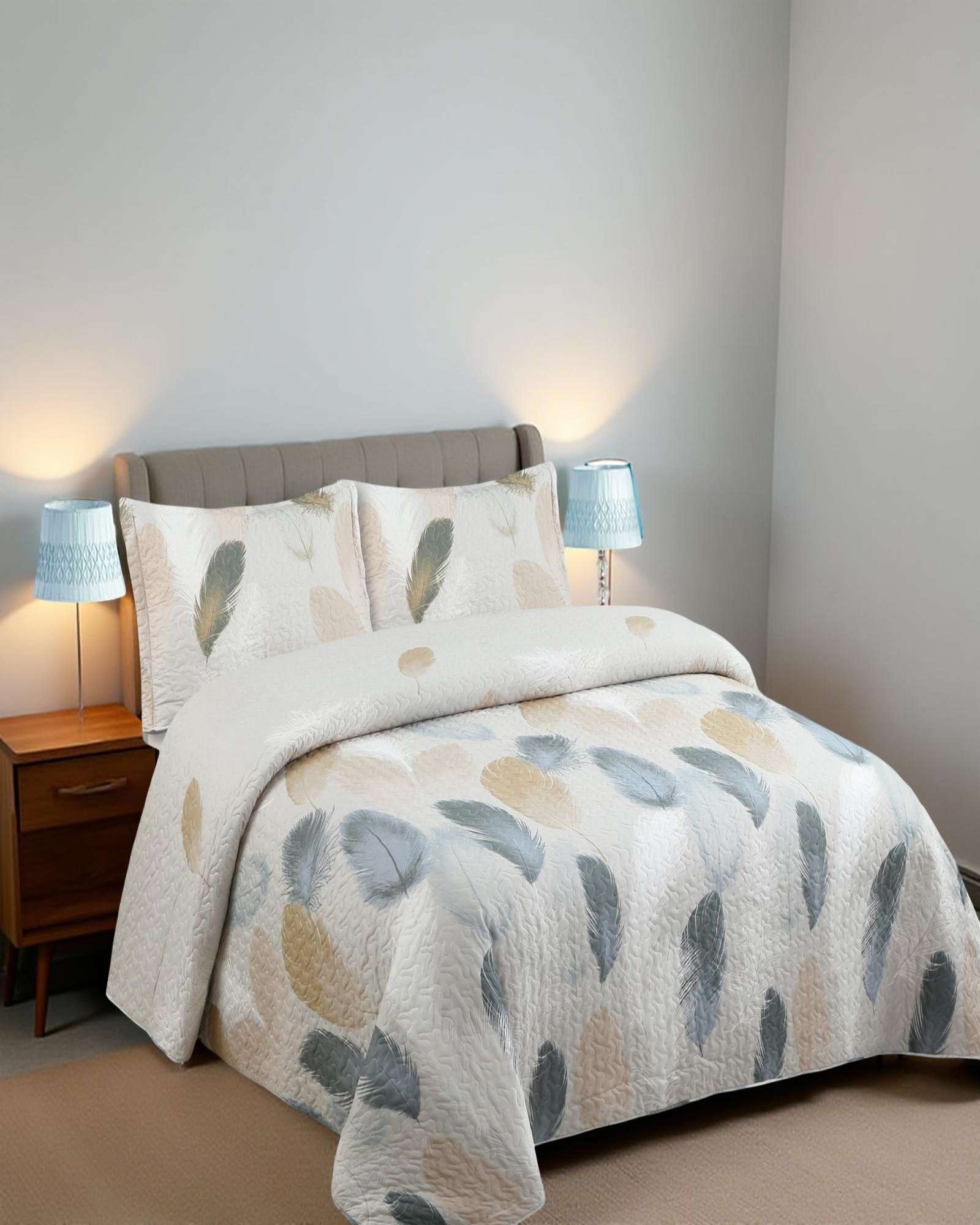 CUBRECAMA QUILT DE VERANO 2 PLAZAS 230X250CM D9 - 3
