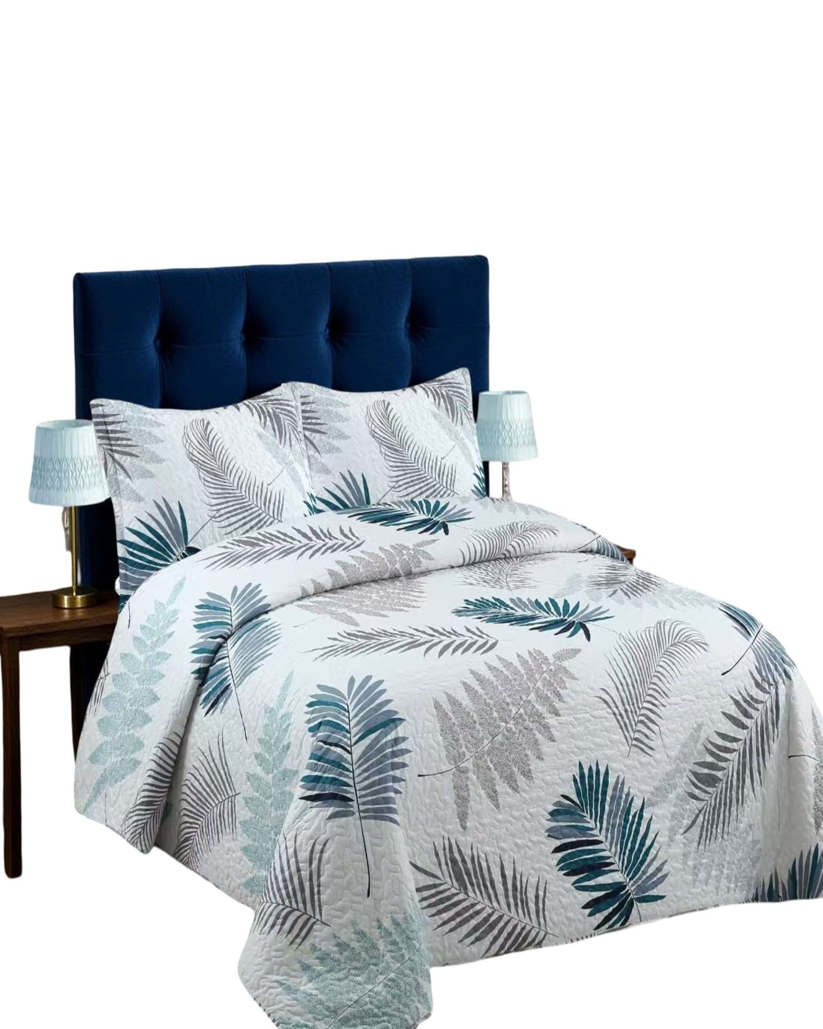CUBRECAMA QUILT DE VERANO 2 PLAZAS 230X250CM D10 - 1