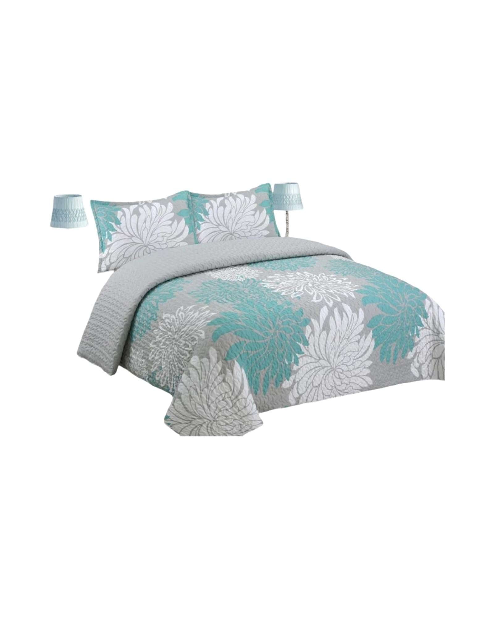CUBRECAMA QUILT DE VERANO 2 PLAZAS 230X250CM D33 - 1