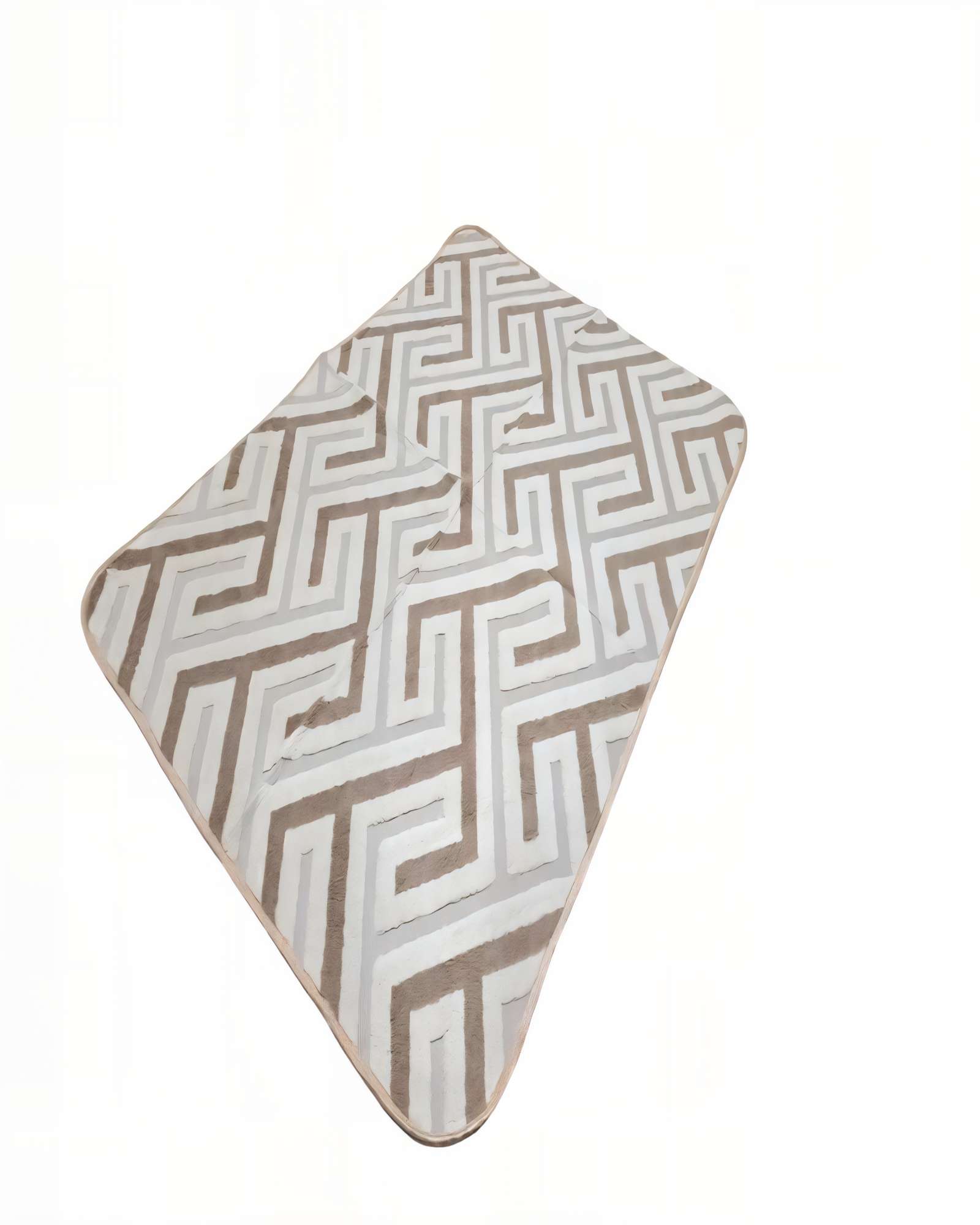 ALFOMBRA DECORATIVA TEXTURIZADA 150X200CM CON DISENO F4 - 1