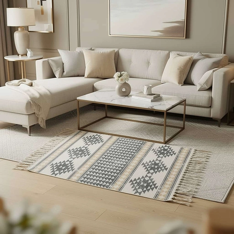 SET DE 2 BAJADAS DE CAMAS DECORATIVAS 60X90CM 07 - 2