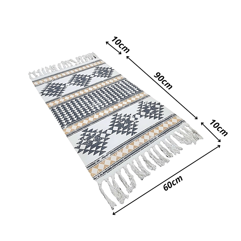 SET DE 2 BAJADAS DE CAMAS DECORATIVAS 60X90CM 07 - 4