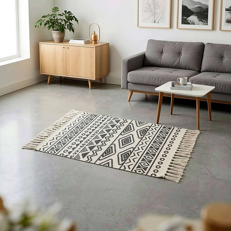 SET DE 2 BAJADAS DE CAMAS DECORATIVAS 60X90CM 01 - 2