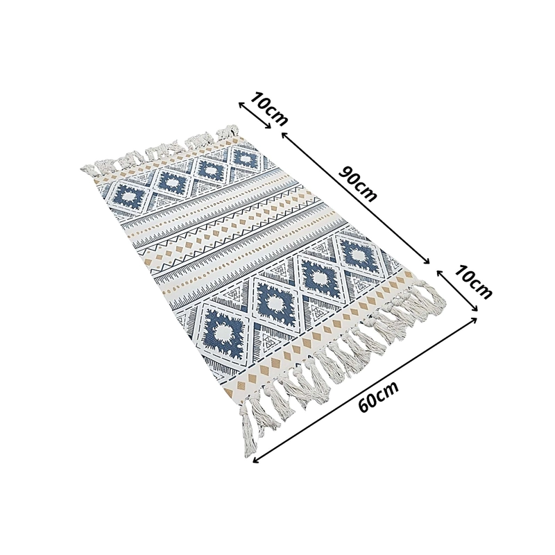 SET DE 2 BAJADAS DE CAMAS DECORATIVAS 60X90CM 02 - 4