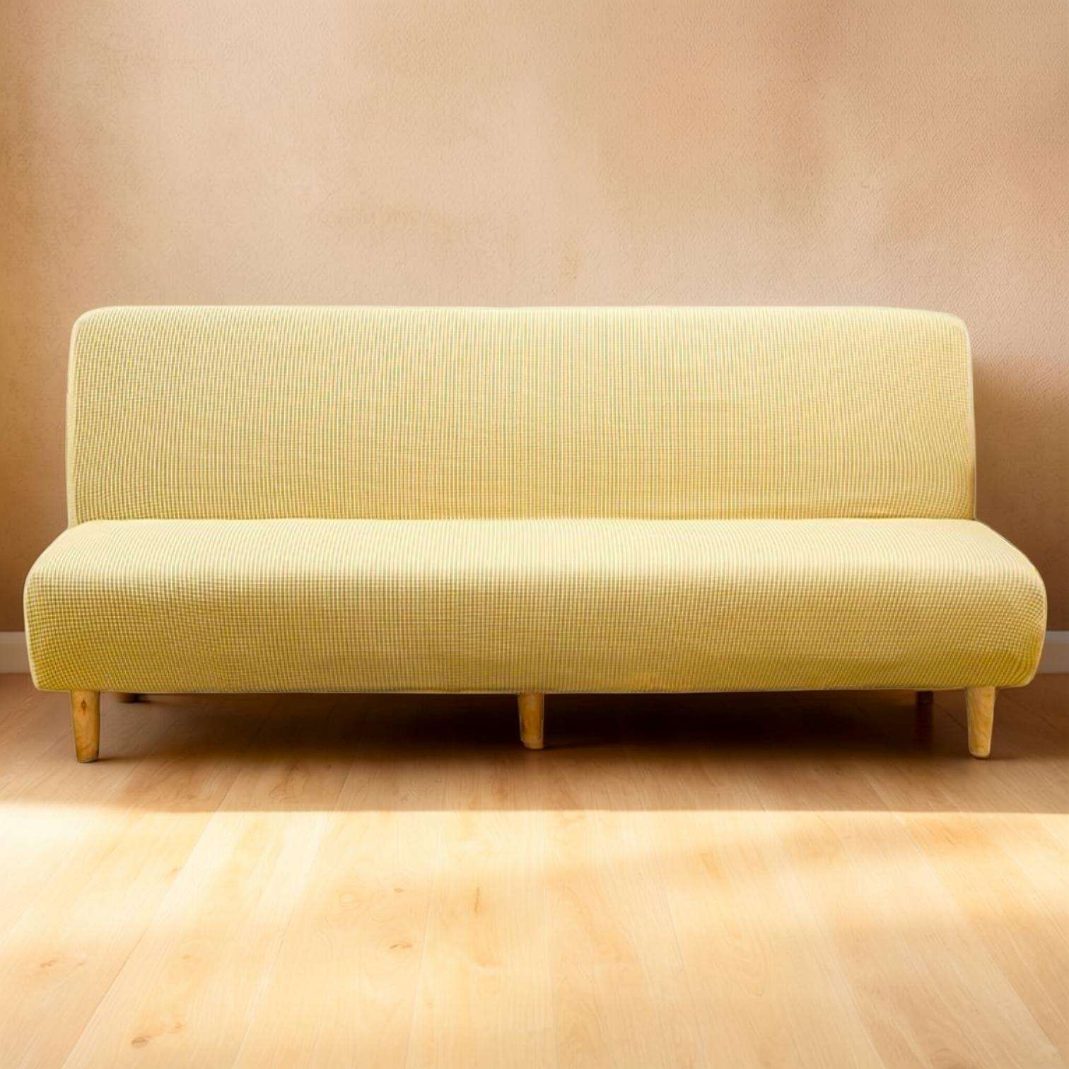 FUNDA DE FUTON CUADRILLE COLOR BEIGE - 3