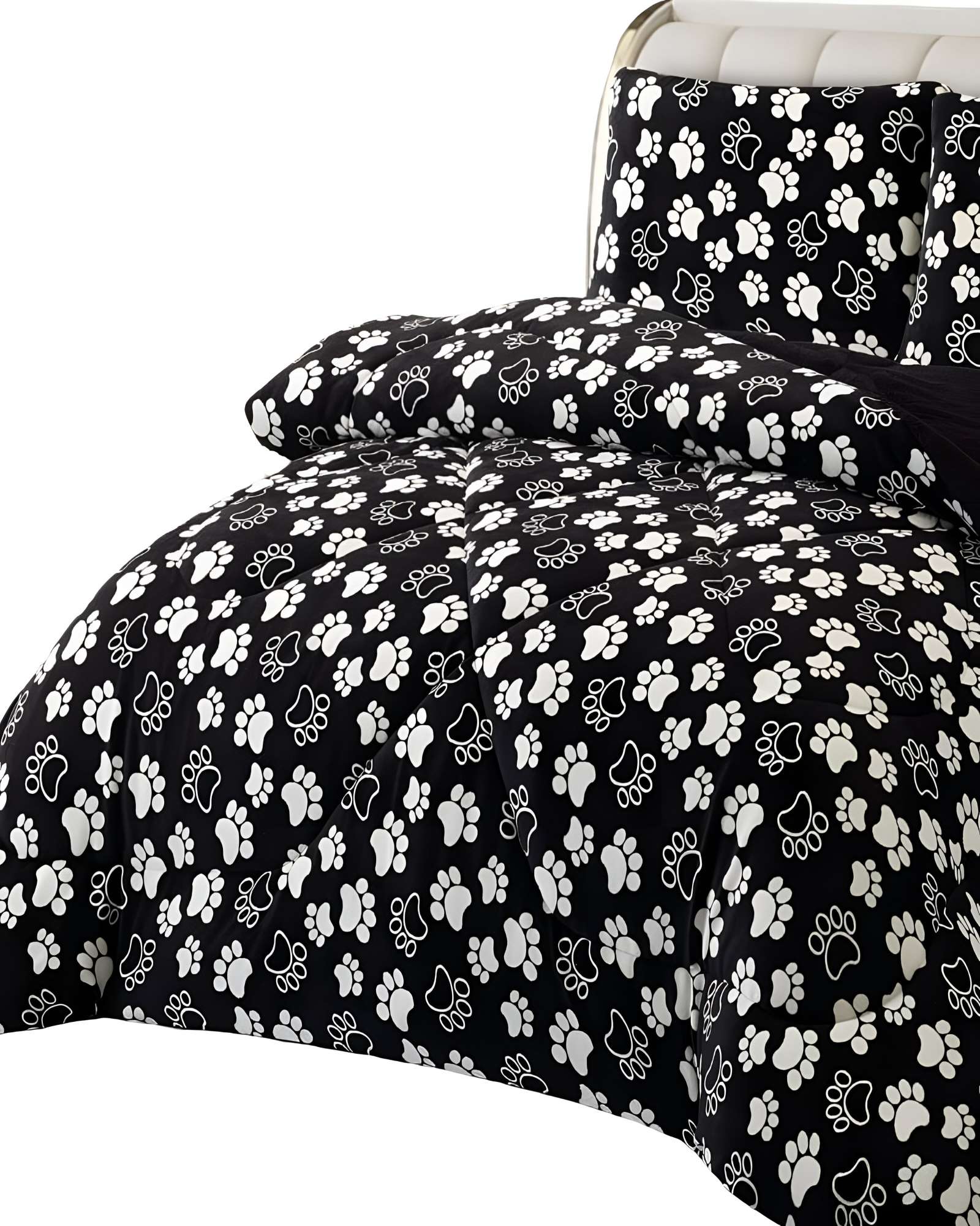 COBERTOR CON CHIPORRO PLUSH 2 PLAZAS 230X250CM NEGRO C13 - 2