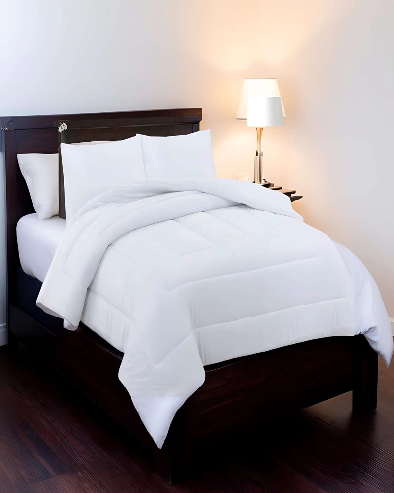 COBERTOR SHERPA 2 PLAZAS 230X250CM BLANCO B9 - 3