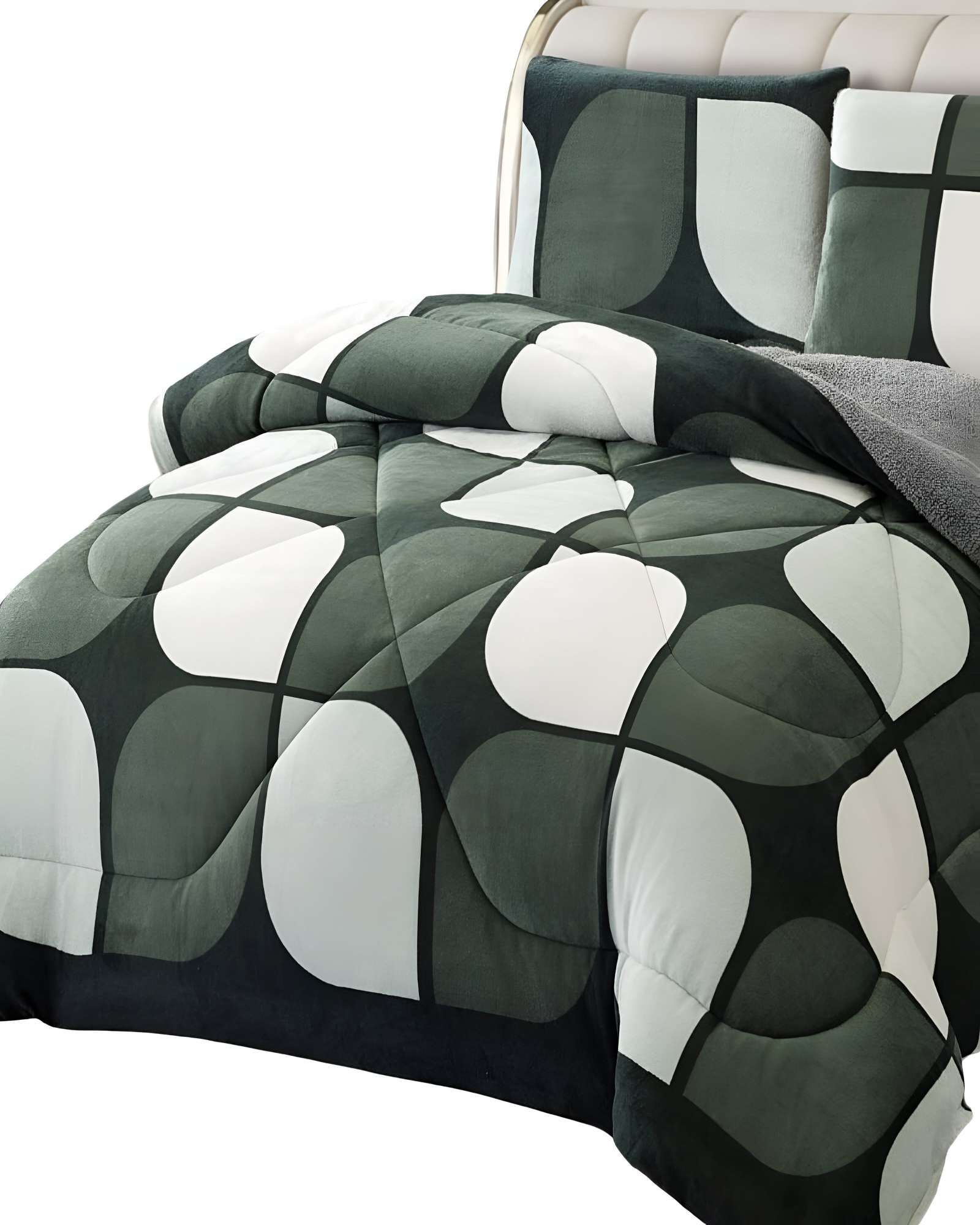 COBERTOR CON CHIPORRO PLUSH KING 250X270CM MULTICOLOR C2 - 2