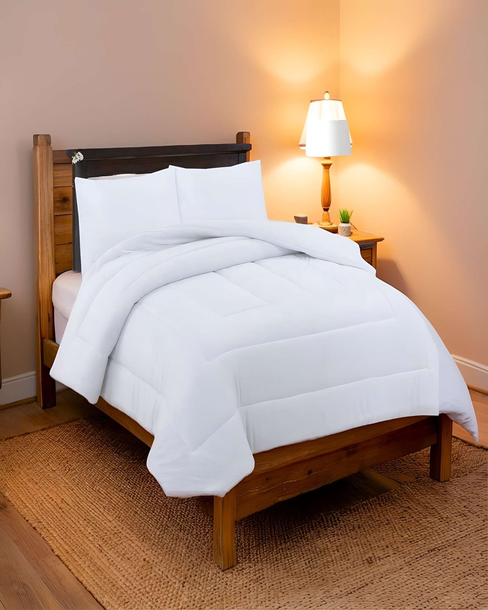 COBERTOR SHERPA KING 250X270CM BLANCO B11 - 3