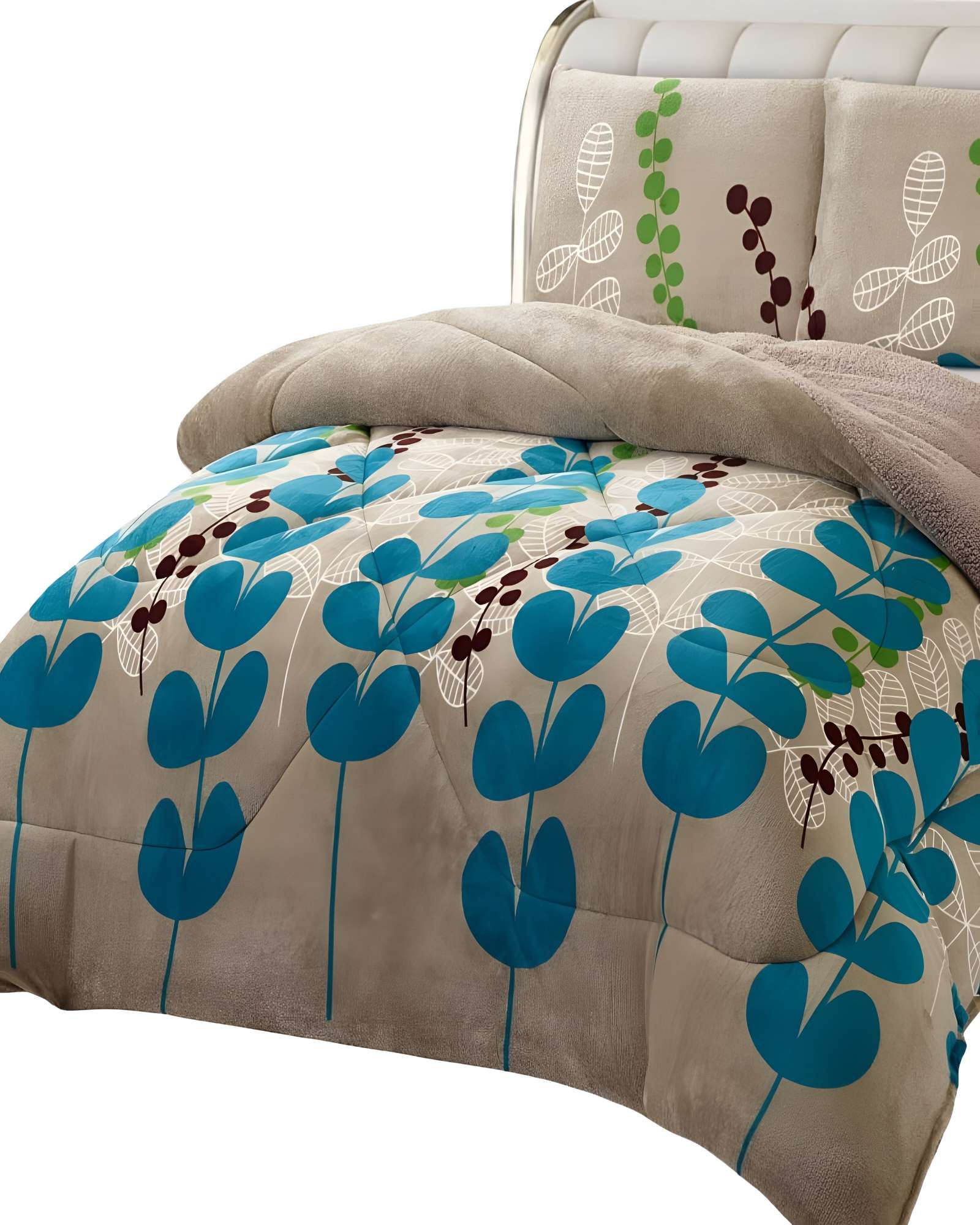 COBERTOR CON CHIPORRO PLUSH 2 PLAZAS 230X250CM BEIGE C11 - 2