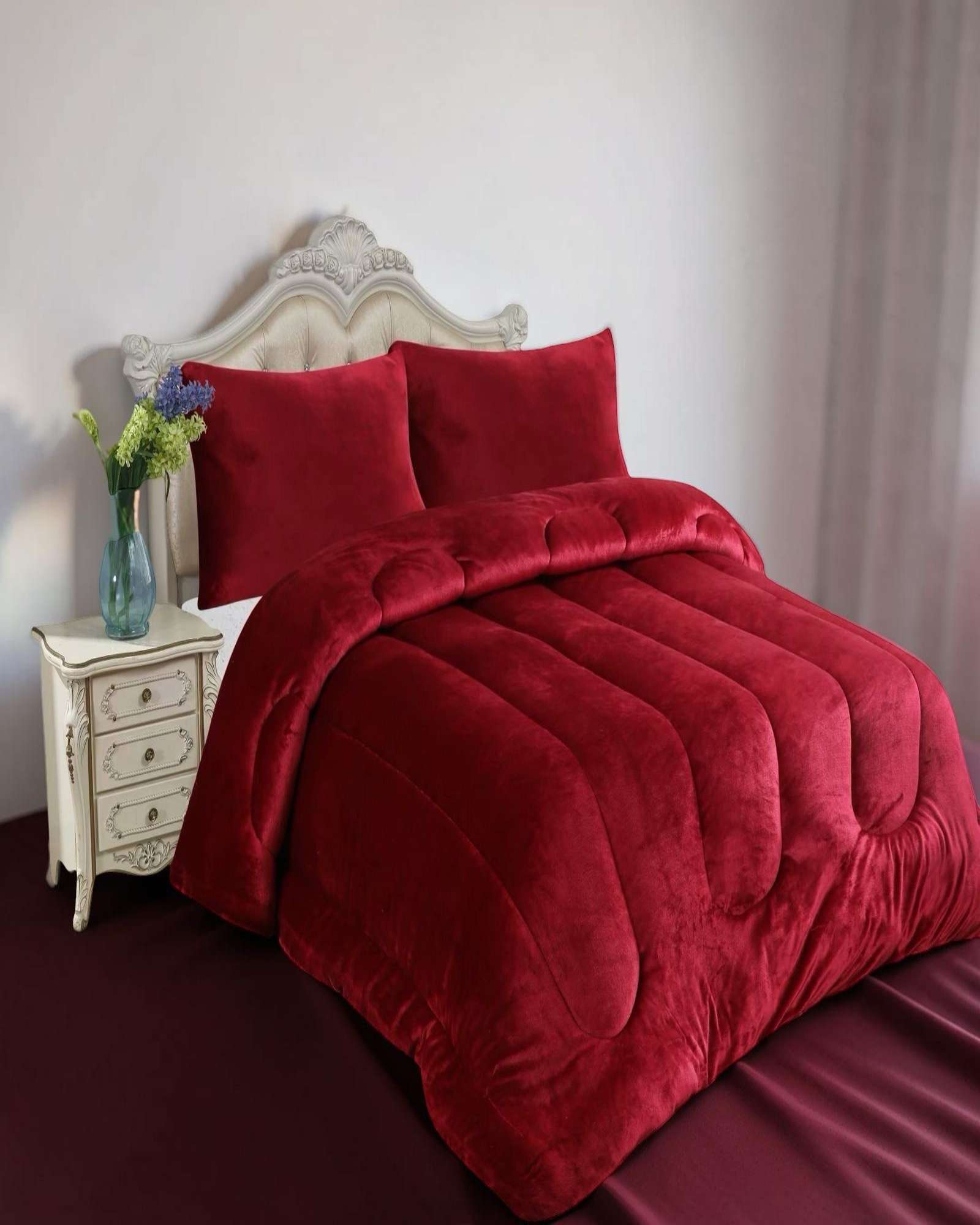 PLUMON CON SHERPA DE INVIERNO KING 250X270CM - 3