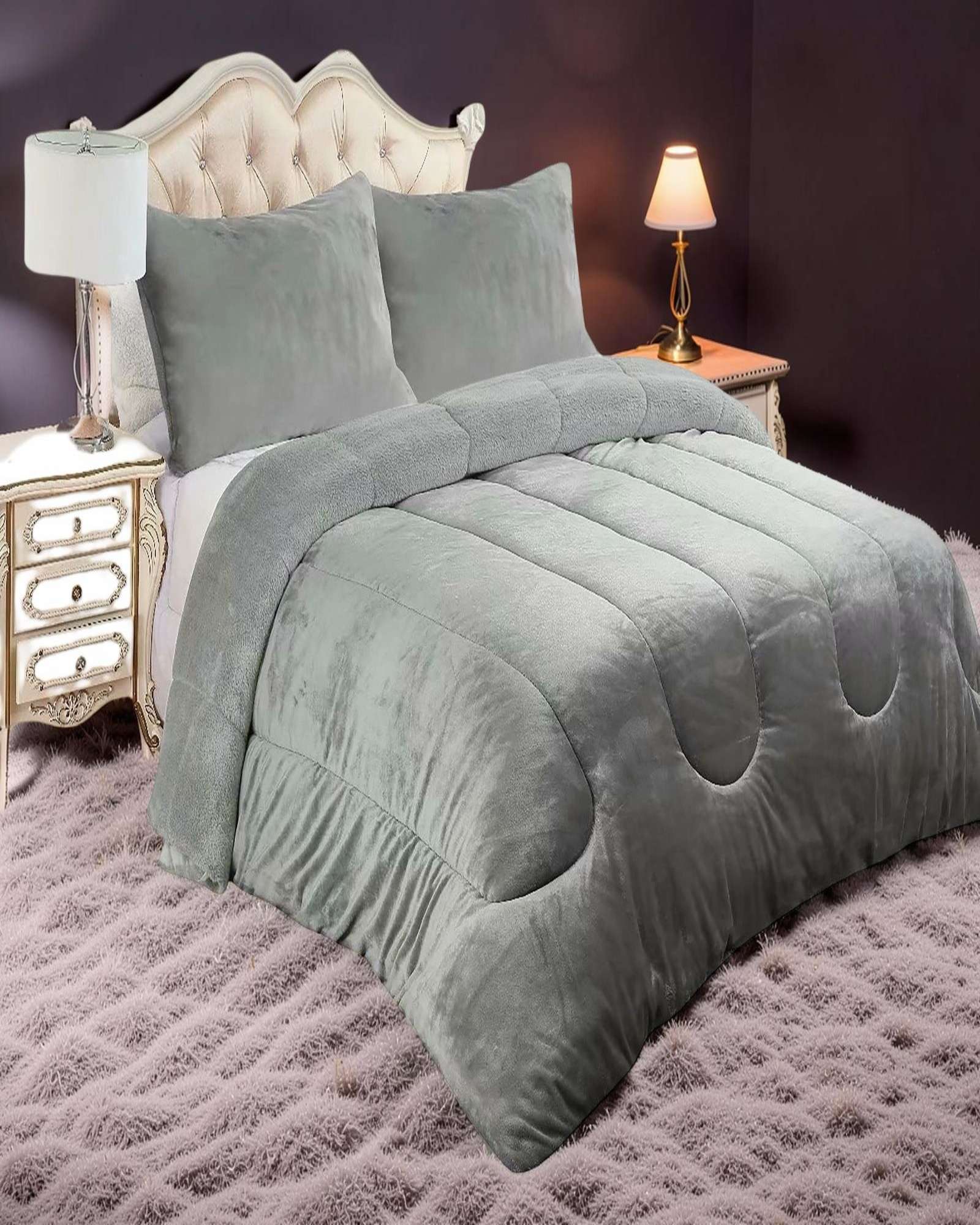 PLUMON CON SHERPA DE INVIERNO 15P 180X230CM - 3