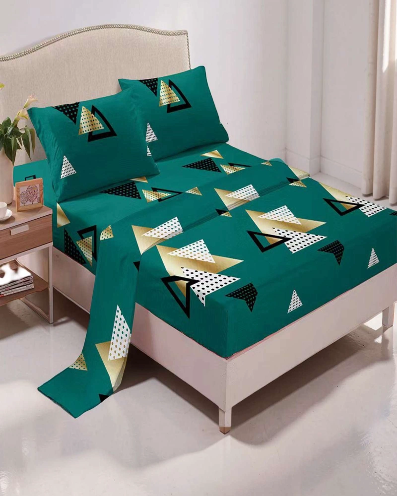 PACK DE SABANAS 200 HILOS  2 PLAZAS CON DISEÑO S09 - 3