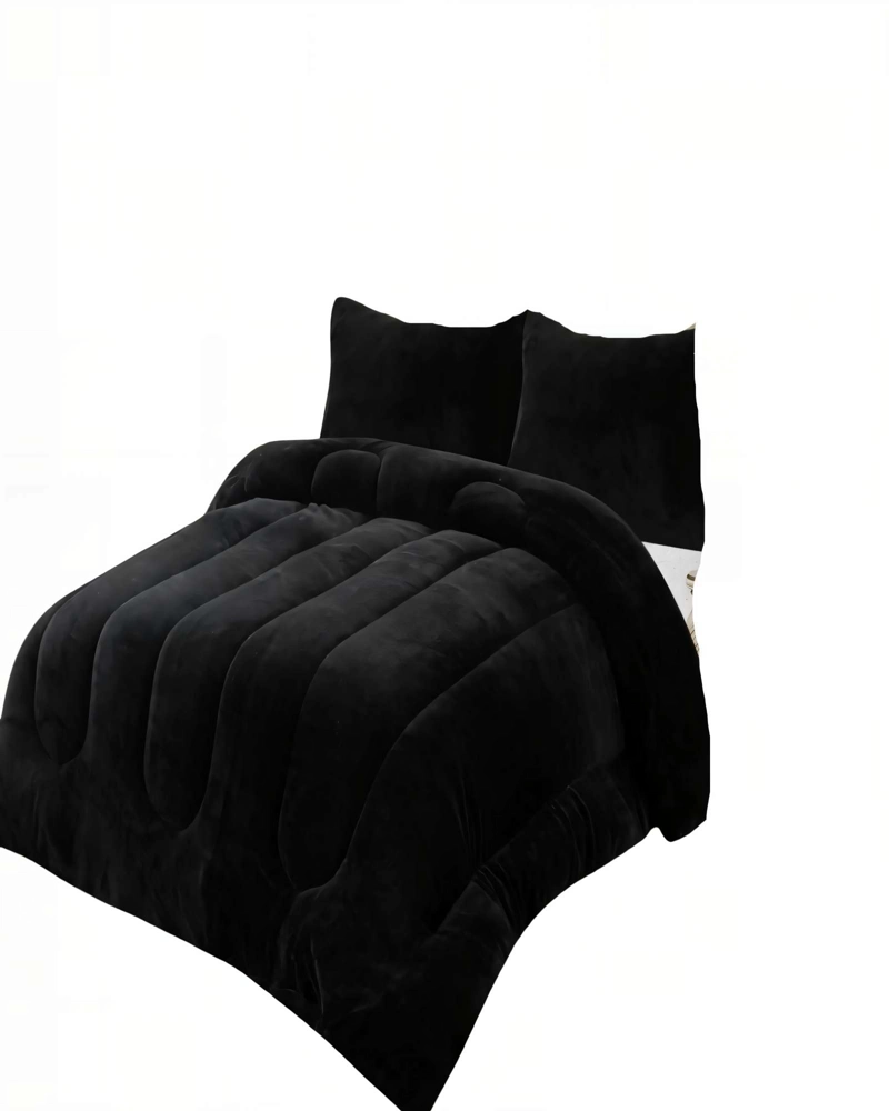 PLUMON DE INVIERNO CHIPORRO MEDIDA 2 PLAZA  COLOR NEGRO - 1