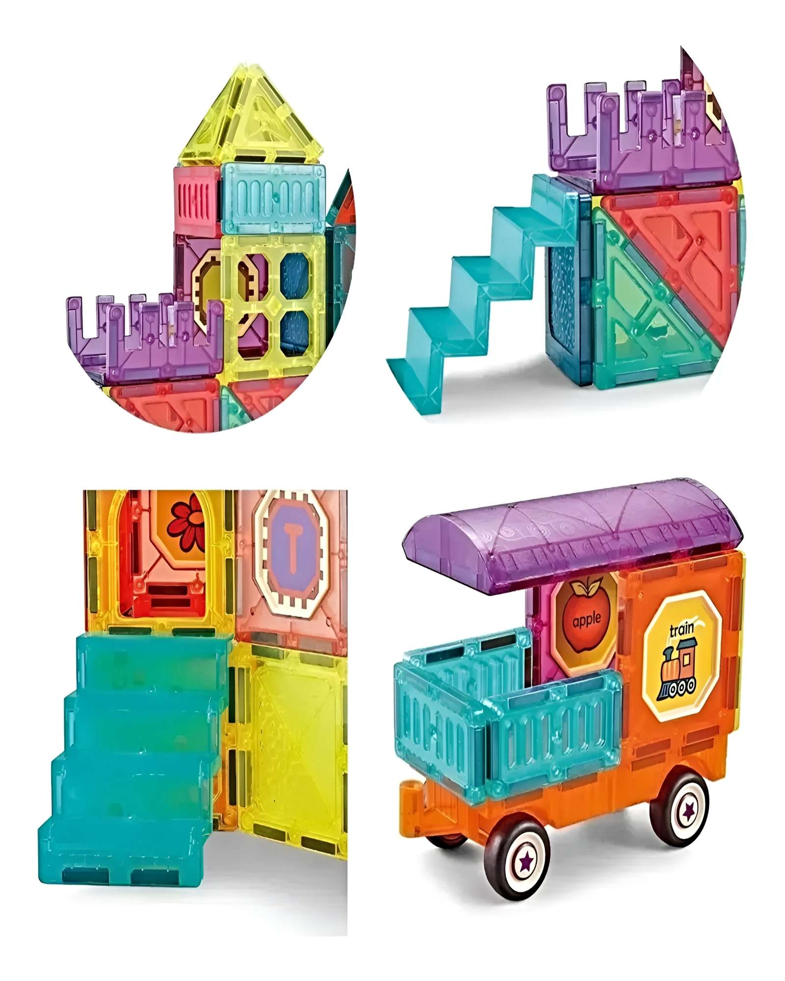 PACK DE BLOCK MAGNETICO DE 94 PIEZAS - 2