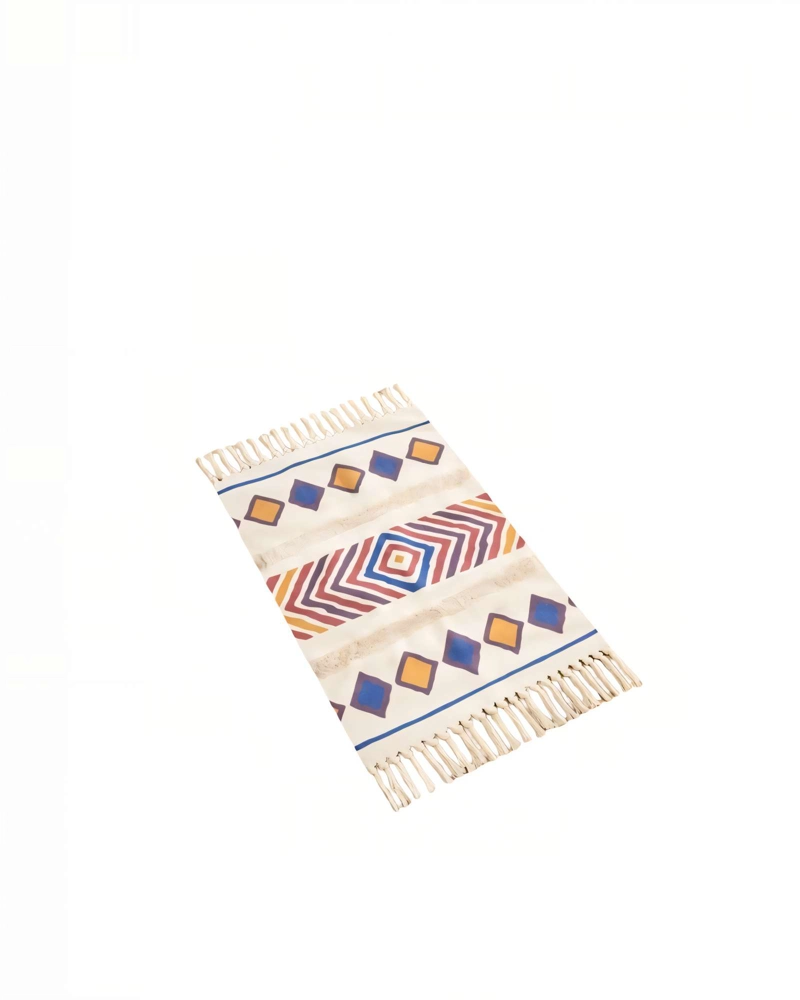 ALFOMBRA BAJADAS DE CAMA 60CMX90CM  BOHO DECORATIVAS 3 - 2