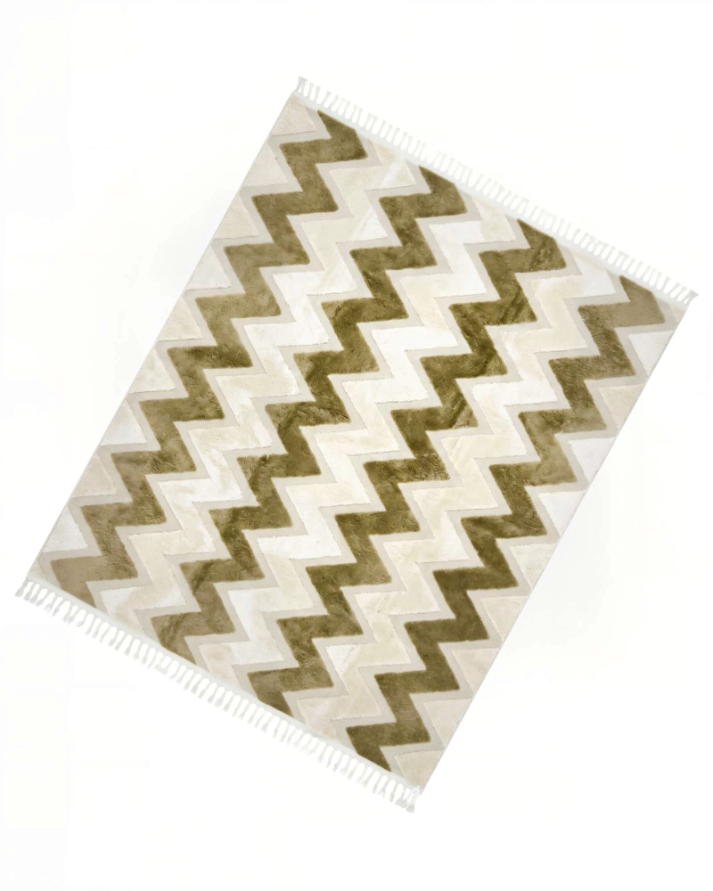 ALFOMBRA 180 X 200 JACQUARD DECORATIVA BICOLOR 9 - 1