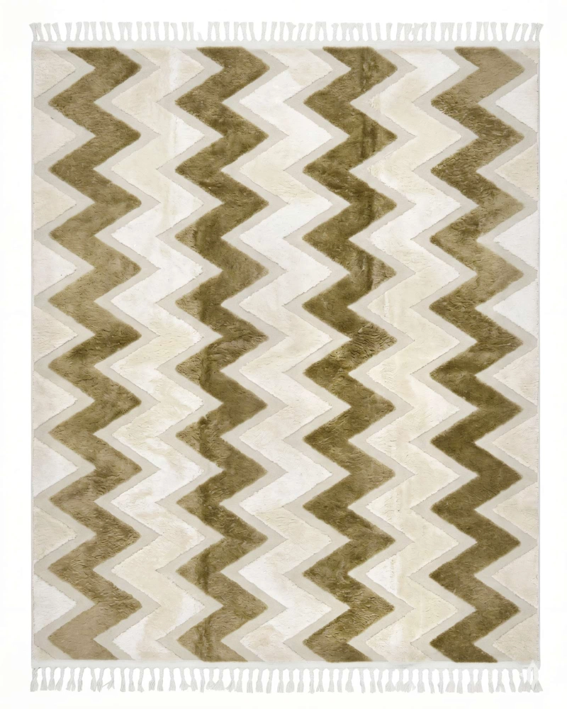 ALFOMBRA 180 X 200 JACQUARD DECORATIVA BICOLOR 9 - 2