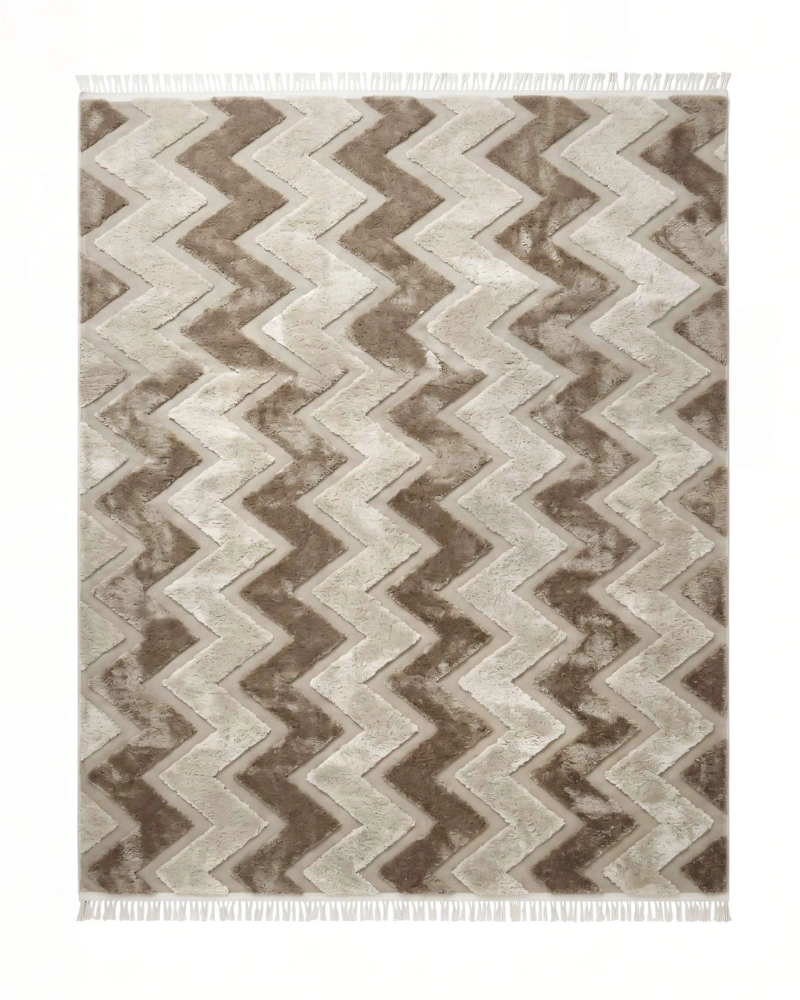 ALFOMBRA 150 X 200 JACQUARD DECORATIVA BICOLOR 6 - 2