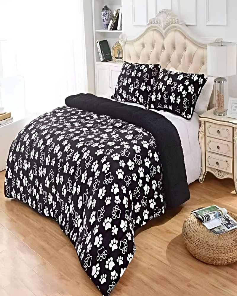 SET COBERTOR DE INVIERNO PLUSH 2 PLAZAS 230X250CM P7 - 4