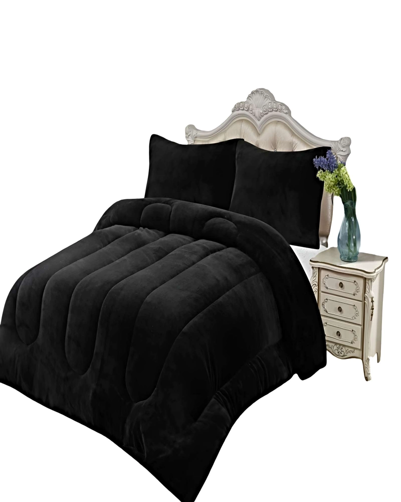 SET COBERTOR DE INVIERNO PLUSH KING 250X270CM P1 - 2
