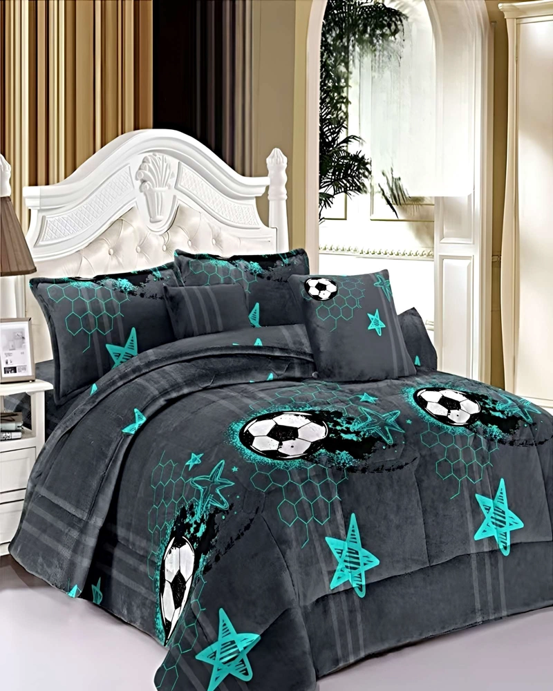 SET COBERTOR DE INVIERNO PLUSH 1.5 PLAZA 180X200CM P01 - 3