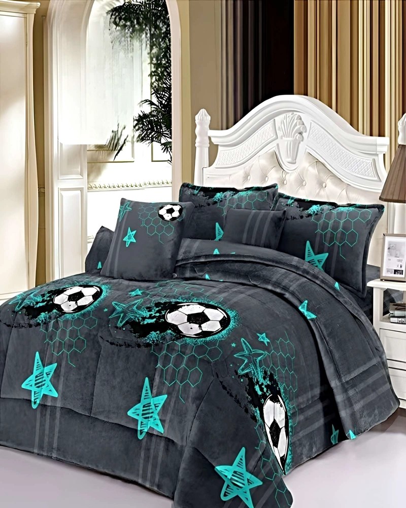 SET COBERTOR DE INVIERNO PLUSH 1.5 PLAZA 180X200CM P01 - 4