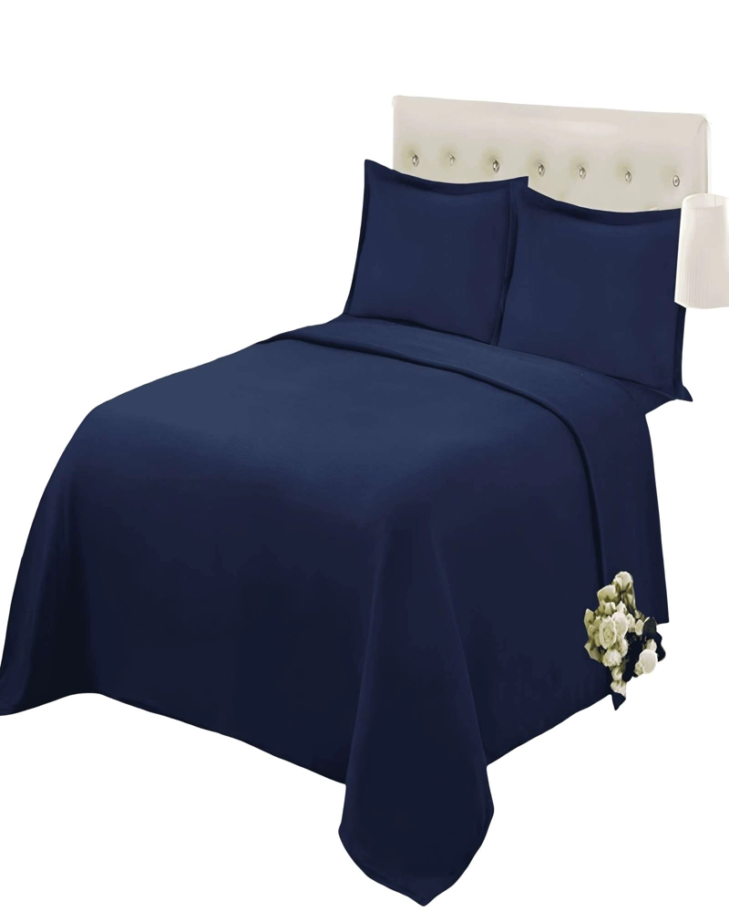 SABANA POLAR TERMICA SOFT  KING AZUL - 1