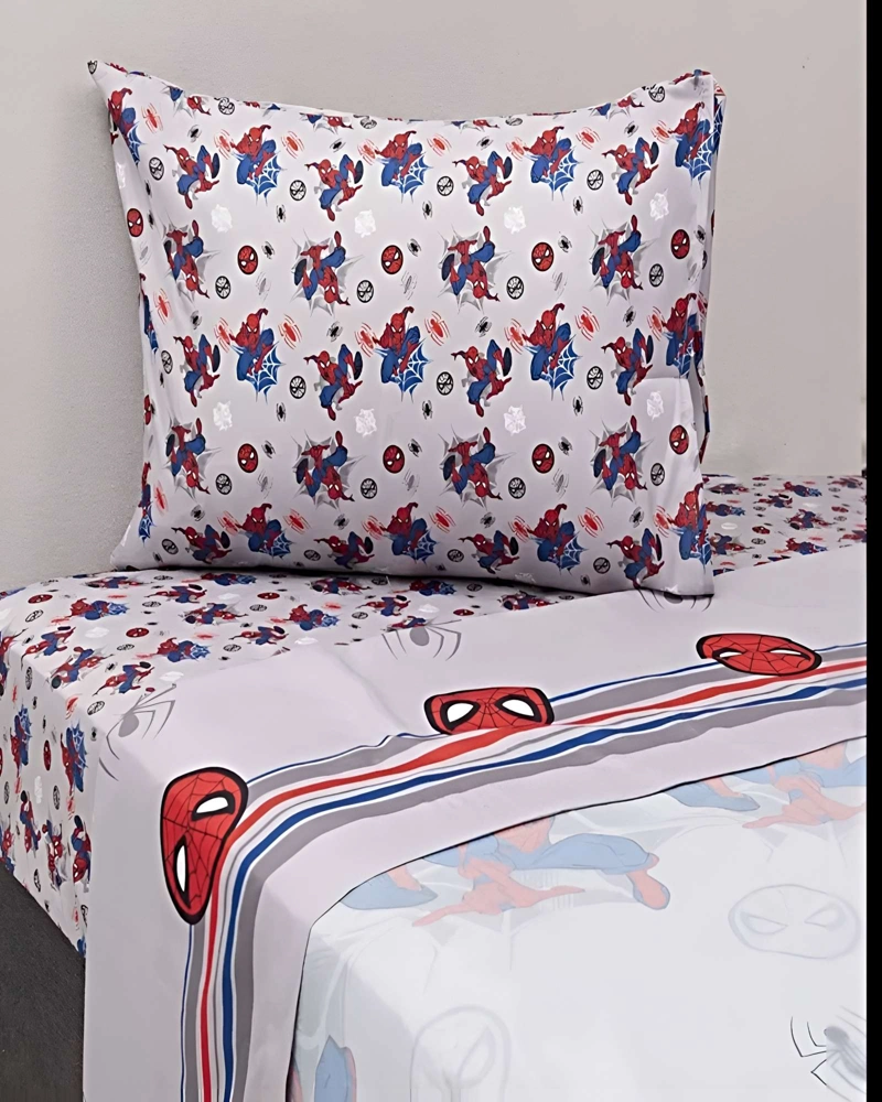 SET DE SABANA INFANTIL POLIESTER PLAZA Y MEDIA 165 X 240 CM MULTICOLOR - 2