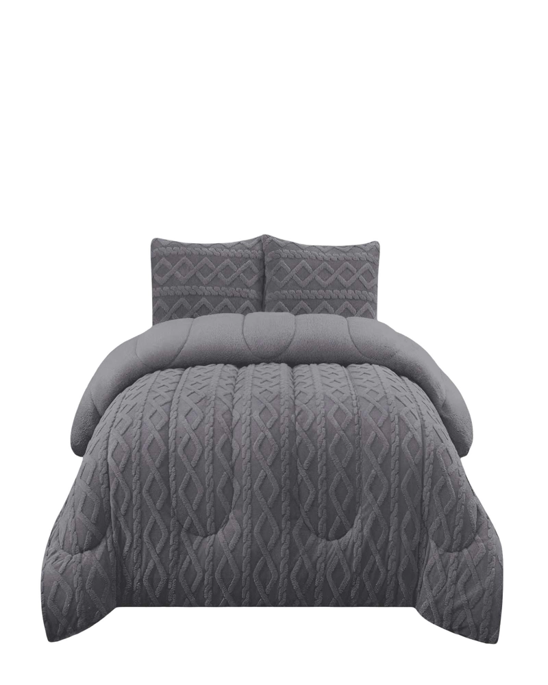 PLUMON ELEGANTE TEXTURIZADO 2 PLAZAS G01 - 1