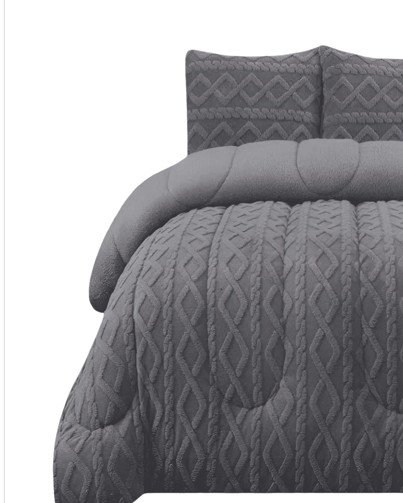 PLUMON ELEGANTE TEXTURIZADO 2 PLAZAS G01 - 2
