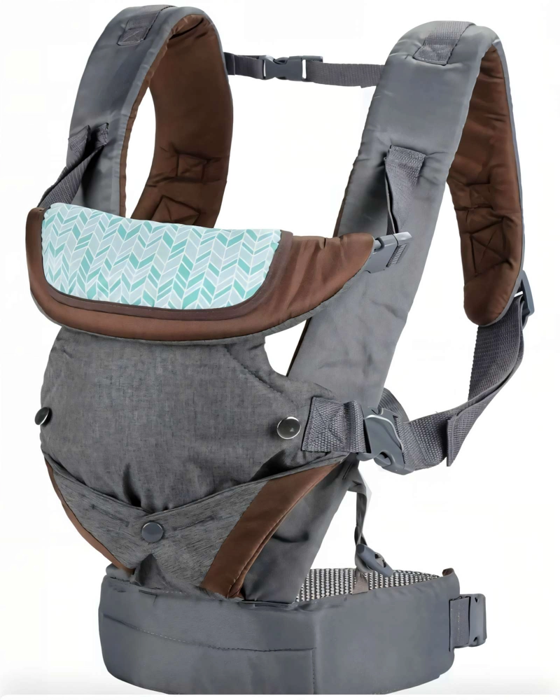 CARGADOR DE BEBE  ERGONOMICO 4 EN 1 COLOR GRIS - 2