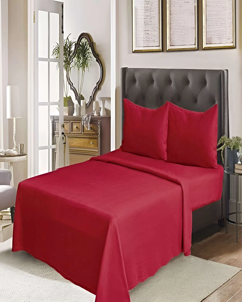 JUEGO DE SABANAS POLAR 2 PLAZAS BURDEO - 4