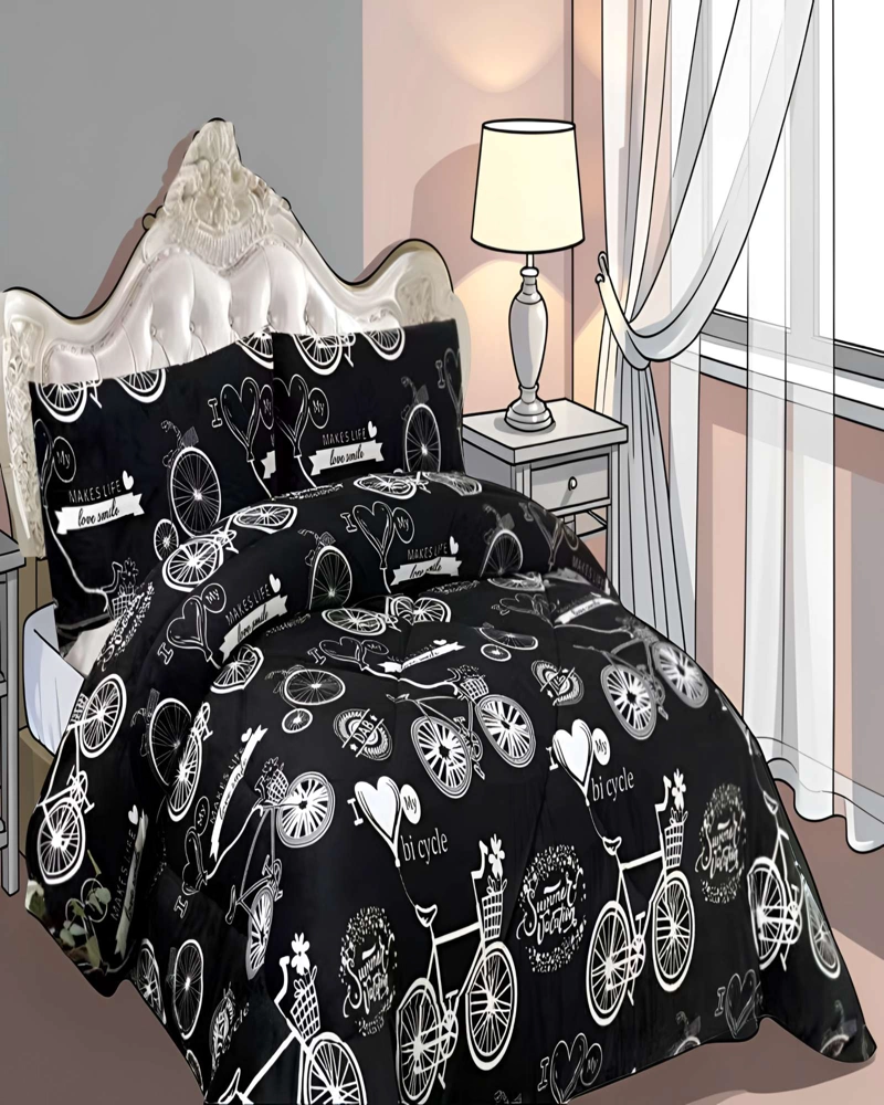 PLUMON CHIPORRO TAMAÑO 2 PLAZAS 230CM X 250CM CON DISEÑO 5 - 4
