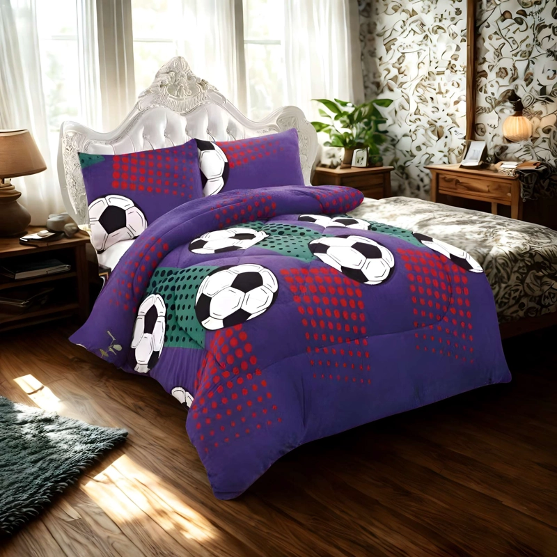 PLUMON PREMIUM CON DISEÑO PLAZA Y MEDIA 180CM X 230CM - 2