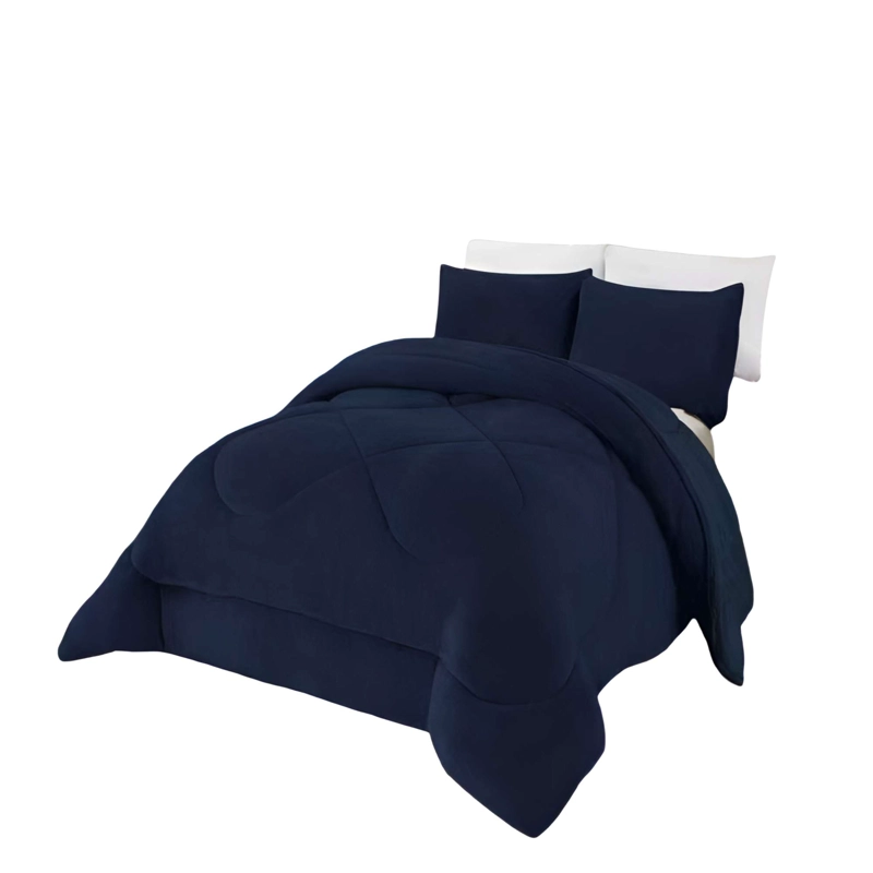 PLUMON PREMIUM 2 PLAZA 230CM X 250CM COLOR AZUL OSCURO - 4