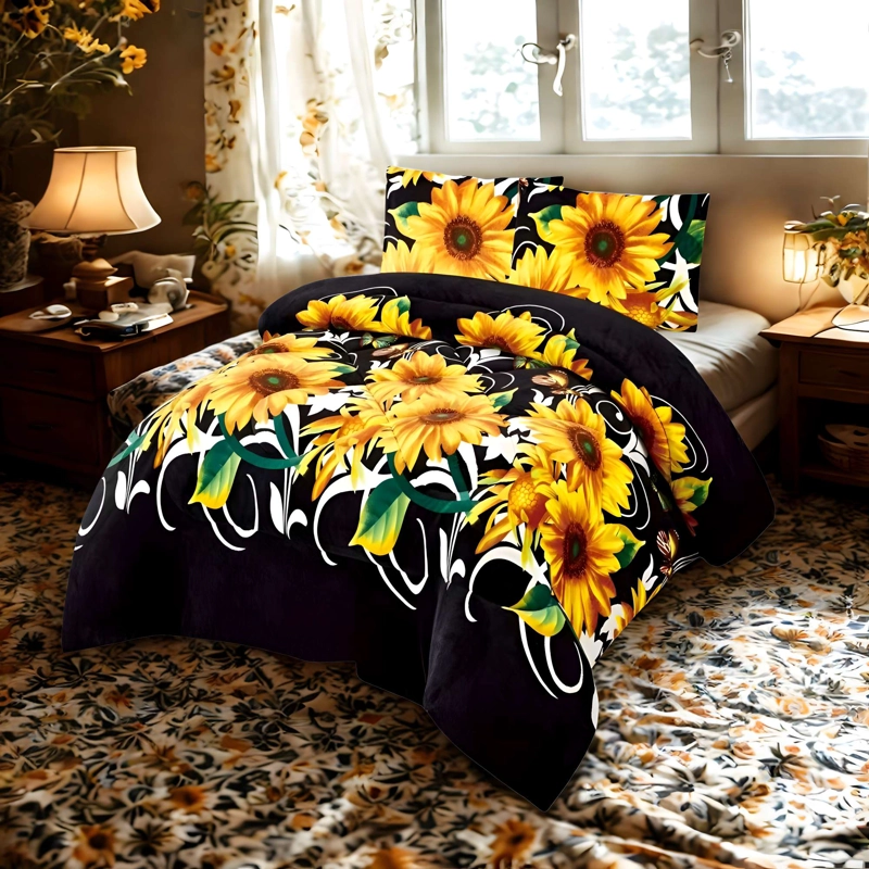 PLUMON PREMIUM CON DISEÑO 2 PLAZA 230CM X 250CM - 2