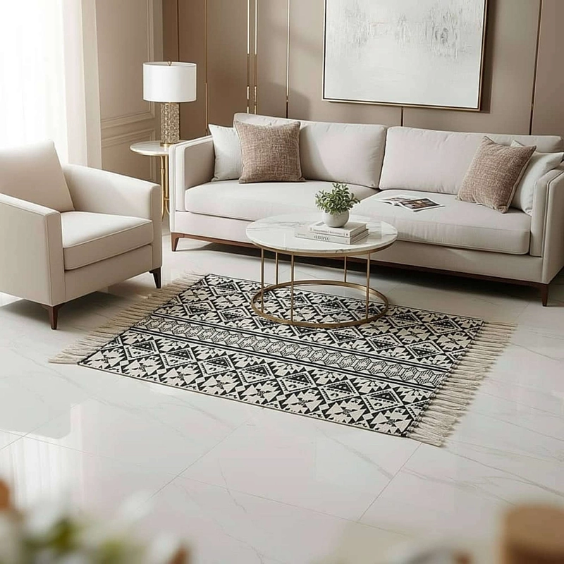 SET DE 2 BAJADAS DE CAMAS DECORATIVAS 60X90CM 14 - 1