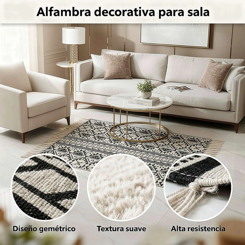 SET DE 2 BAJADAS DE CAMAS DECORATIVAS 60X90CM 14 - 2