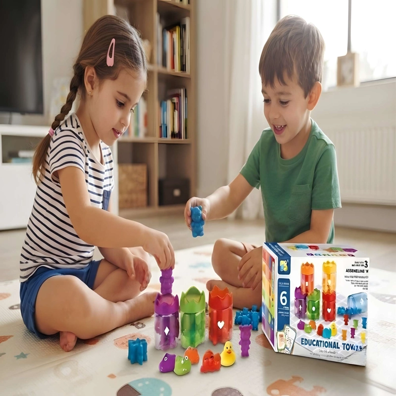 JUEGO PARA NIÑOS DIDACTICO CLASIFICACION DE COLORES DE 98 PIEZAS - 1