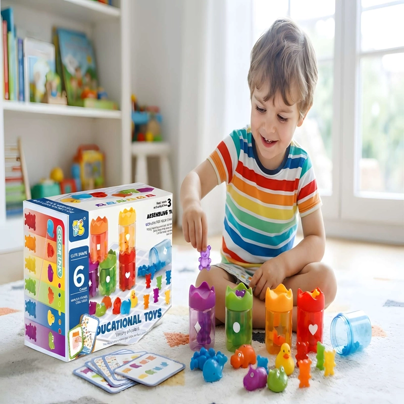 JUEGO PARA NIÑOS DIDACTICO CLASIFICACION DE COLORES DE 98 PIEZAS - 3