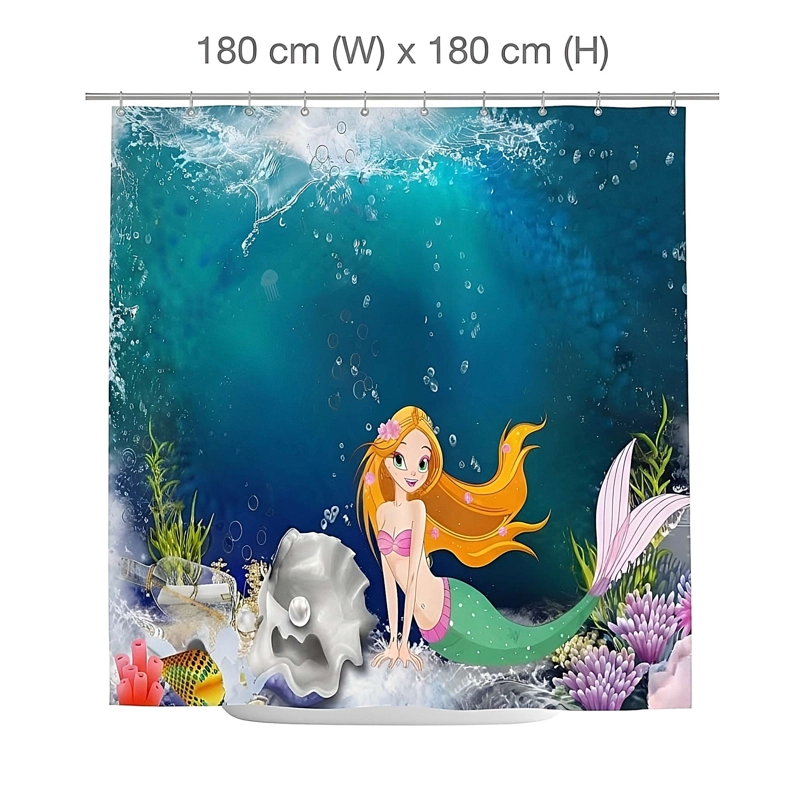 CORTINA DE BAÑO PREMIUM MAS FORRO 180X180 CM CB30 - 2