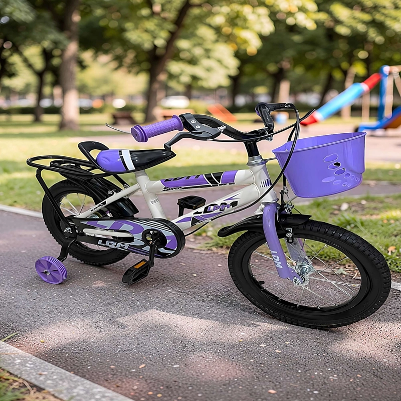 BICICLETA ARO 14 PARA NIÑOS AZUL - 1
