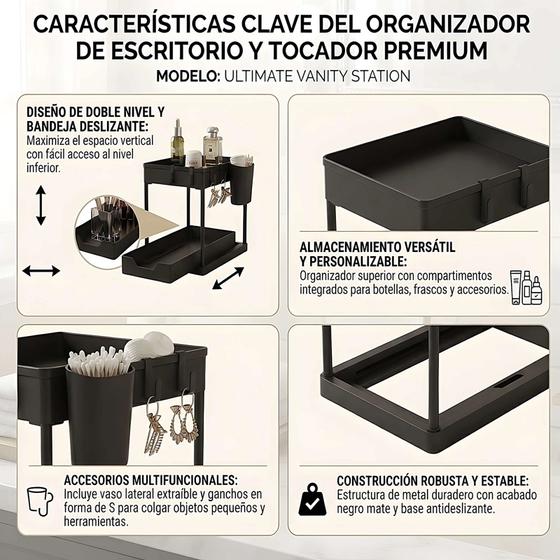ORGANIZADOR DE COCINA O TOCADOR PREMIUM - 5