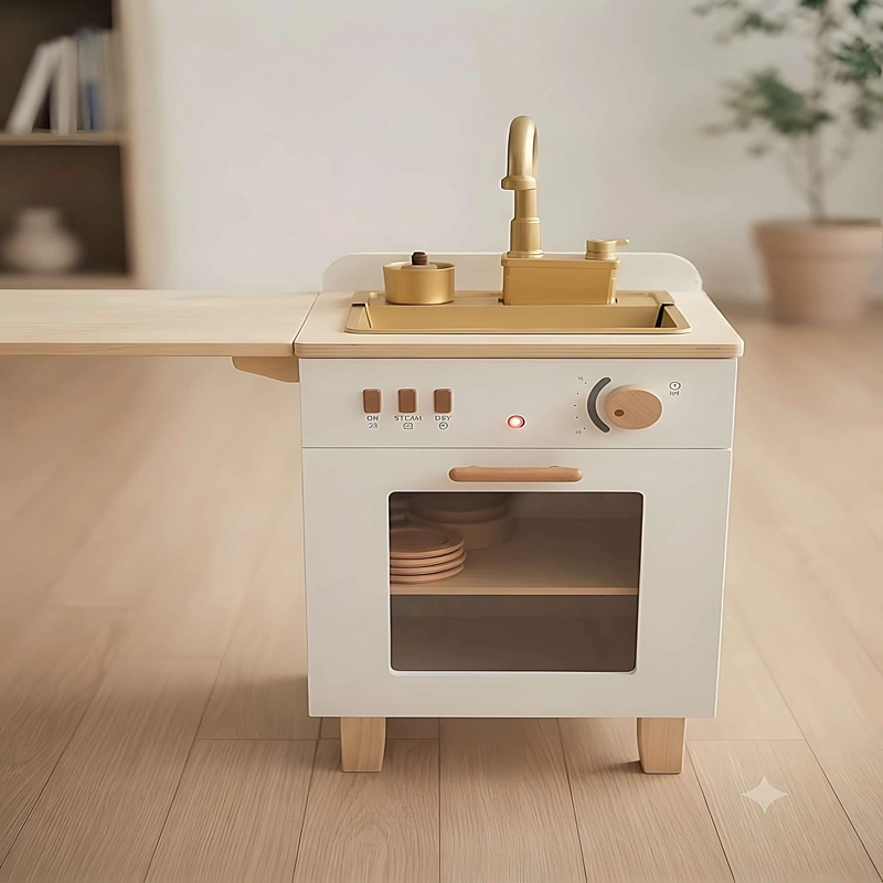 COCINA LAVAVAJILLAS DE MADERA CON ESTILO - 4