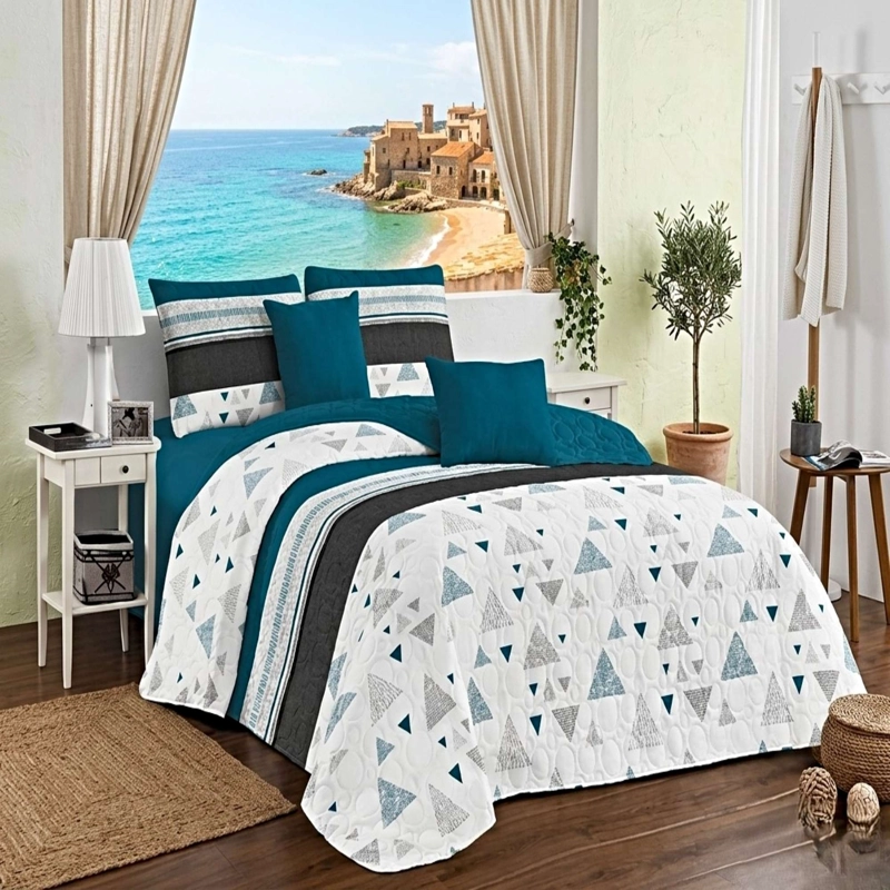 CUBRECAMA DE VERANO 2P  230X250CM B37 - 1