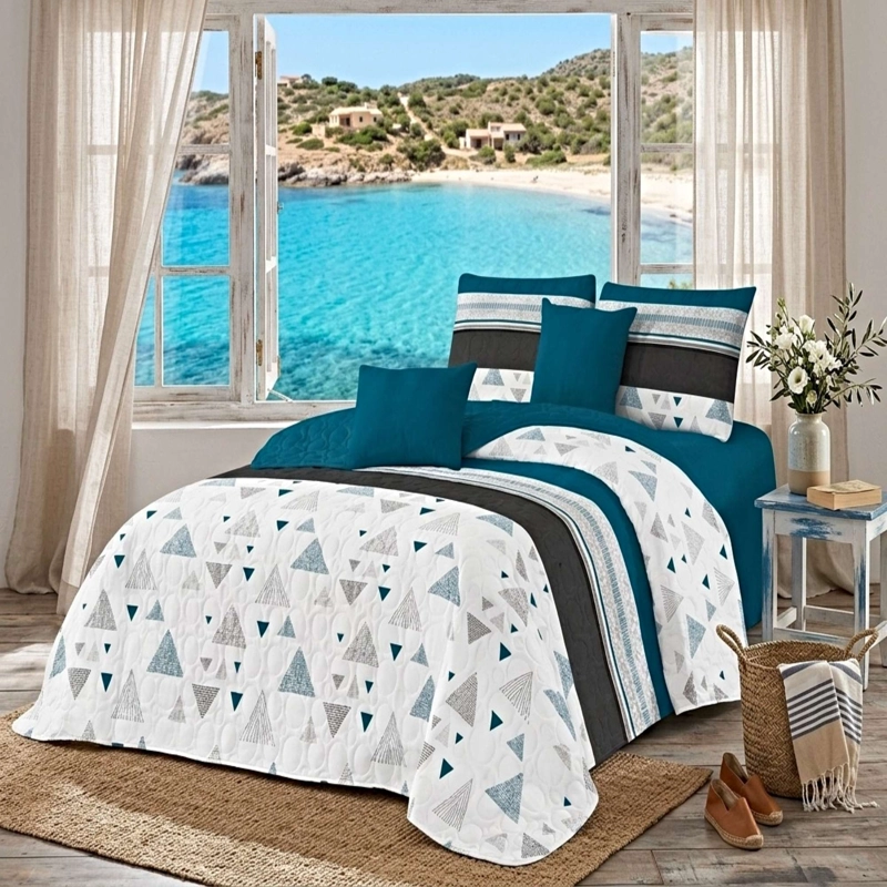CUBRECAMA DE VERANO 2P  230X250CM B37 - 4